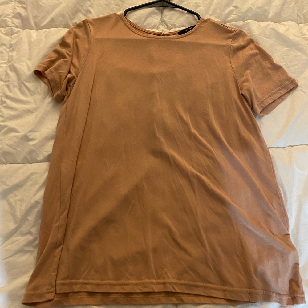 Forever 21 tie back tee